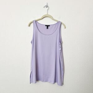 Eileen Fisher Lavender Tank Top